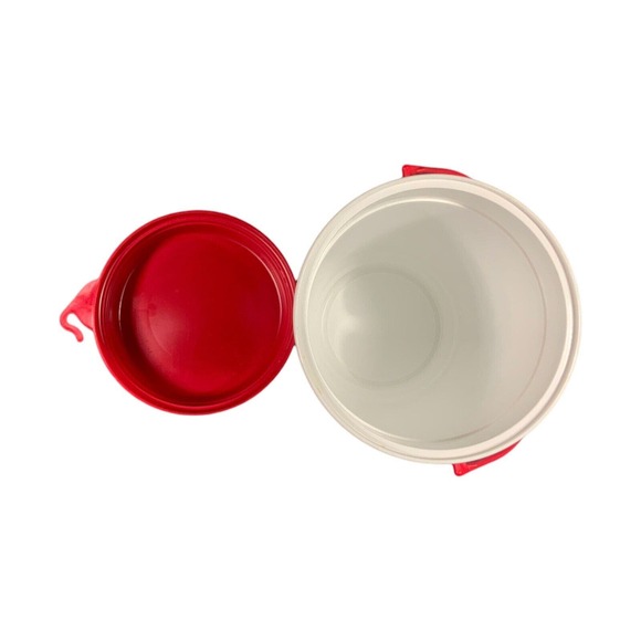 Disney's Epcot Orville Redenbacher Large Red Popcorn Bucket Vintage Whirley 1993 - Picture 7 of 7